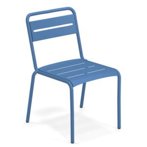 Star Stacking chair - / Metal by Emu Blue