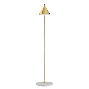 Captain Flint Indoor Floor lamp - 154 cm - Adjustable - Marble base by Flos Gold/Metal