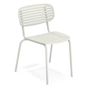Mom Stacking chair - / Metal by Emu White