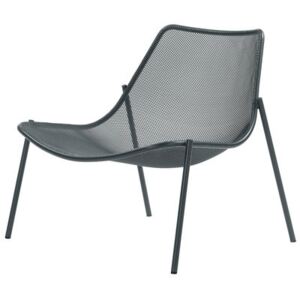 Round Low armchair by Emu Metal