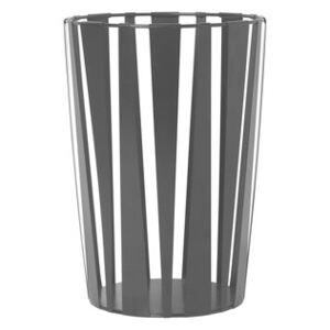 Rob Basket - / Wastepaper basket - Metal by Ferm Living Black
