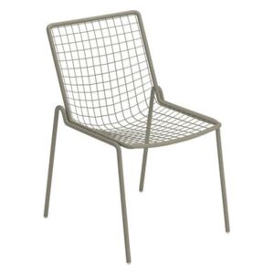 Rio R50 Stacking chair - / Metal by Emu Grey