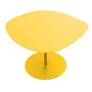 Galet n°1 OUTDOOR Coffee table - / OUTDOOR - 59 x 63 - H 39.9 cm by Matière Grise Yellow