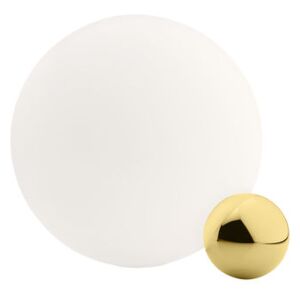 Copycat LED Table lamp - Ø 30 cm by Flos White/Gold