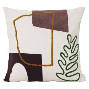Mirage Cushion - / Embroidered - 50 x 50 cm by Ferm Living Multicoloured