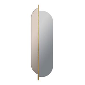 Totem Wall mirror - / Swivel & two-tone - H 170 cm by RED Edition Gold/Metal