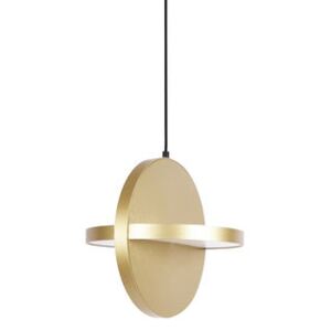 Big Plus LED Pendant - / Ø 33 cm - Aluminium by ENOstudio Gold/Metal