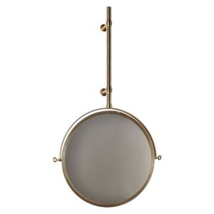 MbE Wall mirror - Adjustable - Ø 44 cm by DCW éditions Gold/Mirror