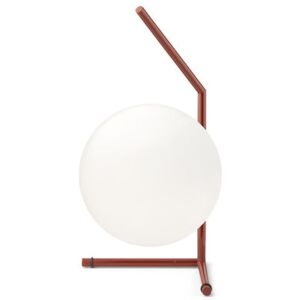 IC T1 Low Table lamp - / H 38 cm by Flos White/Red