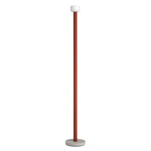 Bellhop Floor lamp - / Cement base - H 178 cm by Flos Red