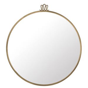 Randaccio Wall mirror - Gio Ponti / Ø 60 cm - Brass by Gubi Gold/Metal