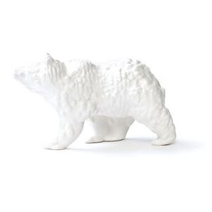 Orso Small Figurine - / 3D modelled ceramic - L 18 cm by Moustache White