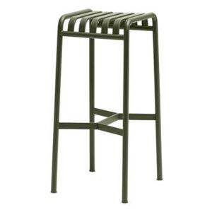 Palissade Bar stool - H 75 cm - R & E Bouroullec by Hay Green