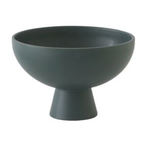 Strøm Medium Bowl - / Ø 19 cm - Handmade ceramic by raawii Green