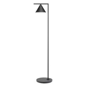 Captain Flint outdoor Floor lamp - LED / H 154 cm - Adjustable- Stone base by Flos Black