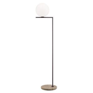 IC F2 Outdoor Floor lamp - / H 185 cm - Stone base by Flos Brown