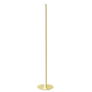Coordinates F Floor lamp - LED / H 200 cm by Flos Gold/Metal