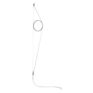 Wirering Wall light - / LED - H 208 cm by Flos White/Grey