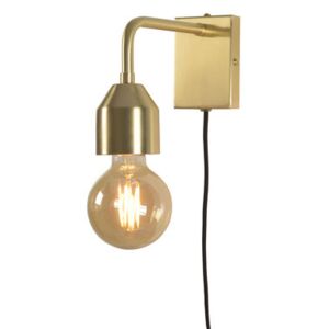 Madrid Small Wall light with plug by It's about Romi Gold/Metal