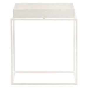Tray Coffee table - Square - H 30 cm / 30 x 30 cm by Hay White