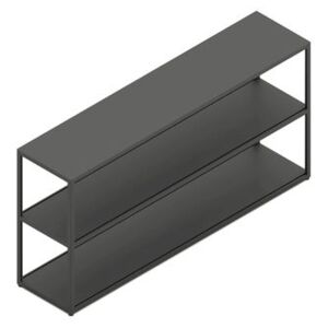 New Order Shelf - / Metal - L100 x H 109.3 cm by Hay Black