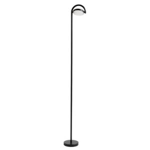 Marselis Floor lamp - / Adjustable diffuser - H 126 cm by Hay Black