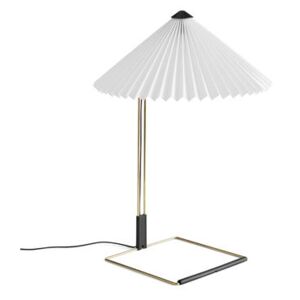 Matin Large Table lamp - / LED - H 52 cm - Fabric & metal by Hay White