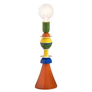 Otello Table lamp - / Metal / H 40 cm by Slide Multicoloured
