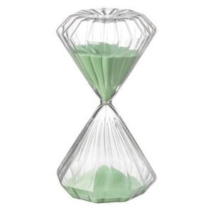 Romantic Egg timer - / 5 minutes - H 11 cm by Bitossi Home Green