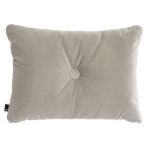 Dot - Velours Cushion - / 60 x 45 cm by Hay Beige
