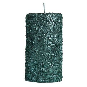 Pillar Candle - / Medium - H 13 cm by & klevering Green