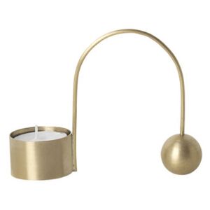 Balance Candle stick - / Tealight candle by Ferm Living Gold