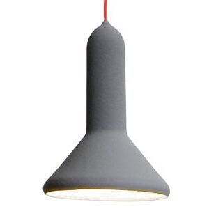 Torch Light Cône Pendant - Cone - Ø 15 cm by Established & Sons Grey
