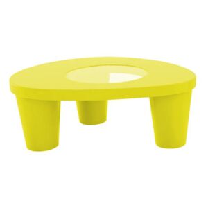 Low Lita Coffee table - Low table by Slide Yellow