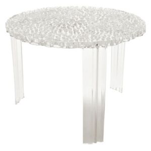 T-Table Medio Coffee table - H 36 cm by Kartell Transparent