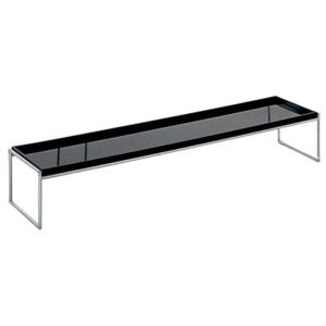 Trays Coffee table - 140 x 40 cm by Kartell Black