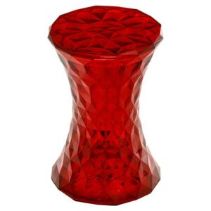 Stone Stool by Kartell Red