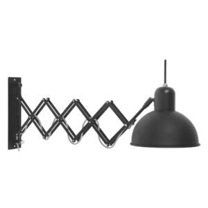 Aberdeen Wall light with plug - / Extensible arm - Adjustable by It's about Romi Black