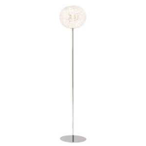 Planet Floor lamp - / LED - H 160 cm by Kartell Transparent/Metal