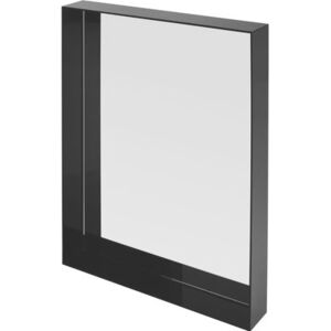 Only me Wall mirror by Kartell Black