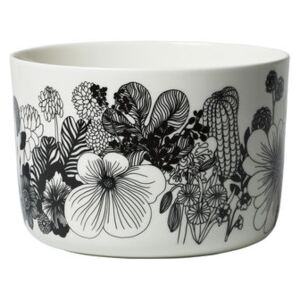 Siirtolapuutarha Salad bowl - /3.4L - Ø 21 x H 14.5 cm by Marimekko White/Black