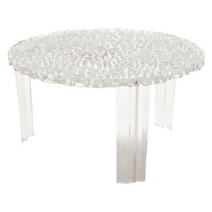 T-Table Basso Coffee table - H 28 cm by Kartell Transparent