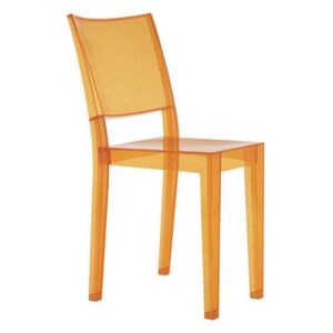 La Marie Stacking chair - Polycarbonate by Kartell Orange