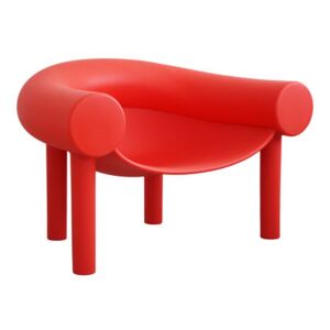 Sam Son Low armchair - Plastic by Magis Red