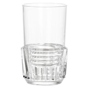 Trama Large Glass - / H 15 cm by Kartell Transparent