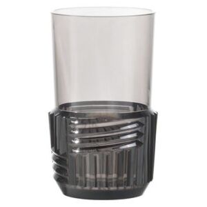 Trama Large Glass - / H 15 cm by Kartell Grey