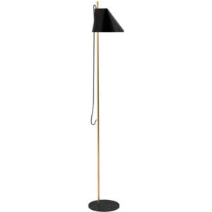 Yuh Floor lamp - LED / Marble base - Adjustable by Louis Poulsen Black
