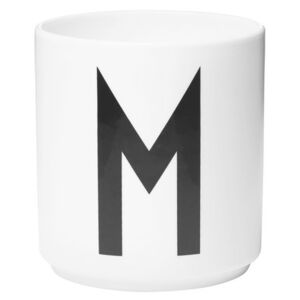 A-Z Mug - Porcelain - M by Design Letters White