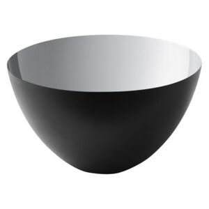 Krenit Salad bowl - Ø 25 x H 14 cm - Acier by Normann Copenhagen Black/Silver/Metal
