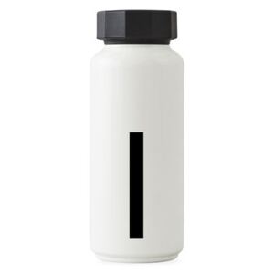 A-Z Insulated bottle - / 500 ml - Letter I by Design Letters White